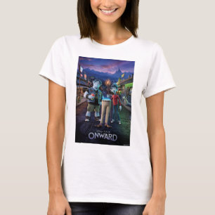 Onward   Ian, Barley & Dad Poster Art T-Shirt
