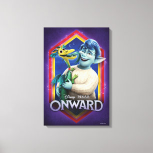 Onward   Laurel & Blazey Poster Art Canvas Print