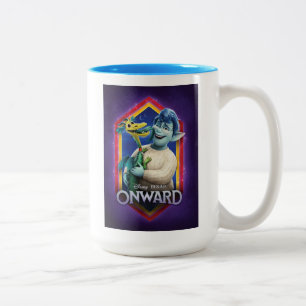 Onward   Laurel & Blazey Poster Art Two-Tone Coffee Mug