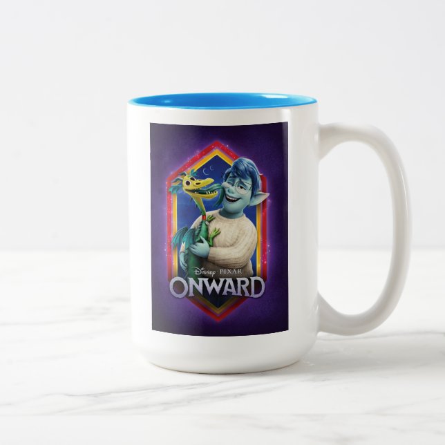 Onward | Laurel & Blazey Poster Art Two-Tone Coffee Mug (Right)