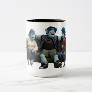 Onward | Mom, Ian & Barley Two-Tone Coffee Mug