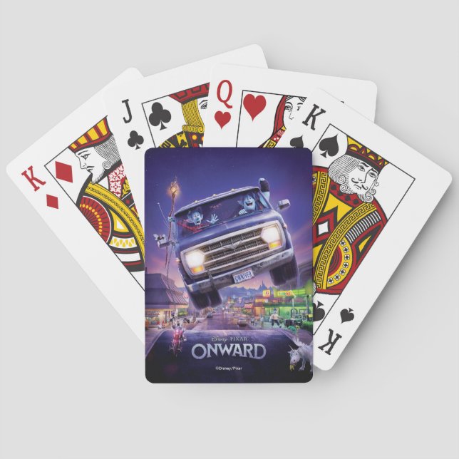 Onward Poster Art Playing Cards (Back)