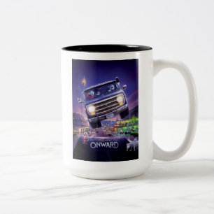 Onward Poster Art Two-Tone Coffee Mug