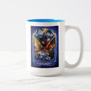Onward   The Magic is Out There Poster Two-Tone Coffee Mug
