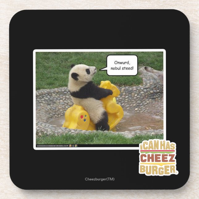 Onwurd, nobul steed! coaster (Front)