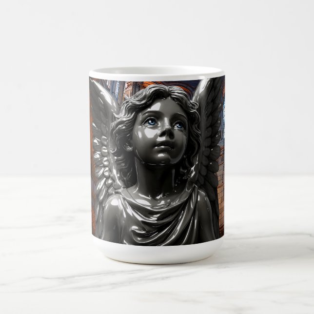 Onyx Angel Contrast Coffee Mug (Center)