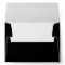 Onyx Black 5 x 7 Pre-Addressed Envelopes