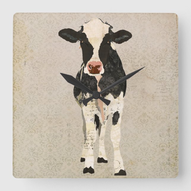 Onyx et horloge de vaches d'ivoire (Recto)