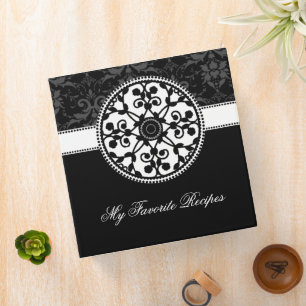 Onyx Rosette Recipe Binder