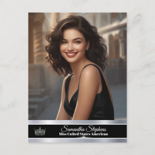 Onyx Shine Cartes de Promo Monoface pour Concours 