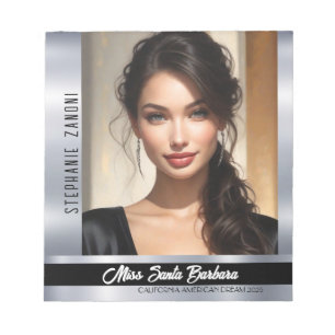 Onyx Shine Pageant Titleholder Notepad