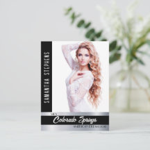 Onyx Shine Promo Carte photo pour les participants