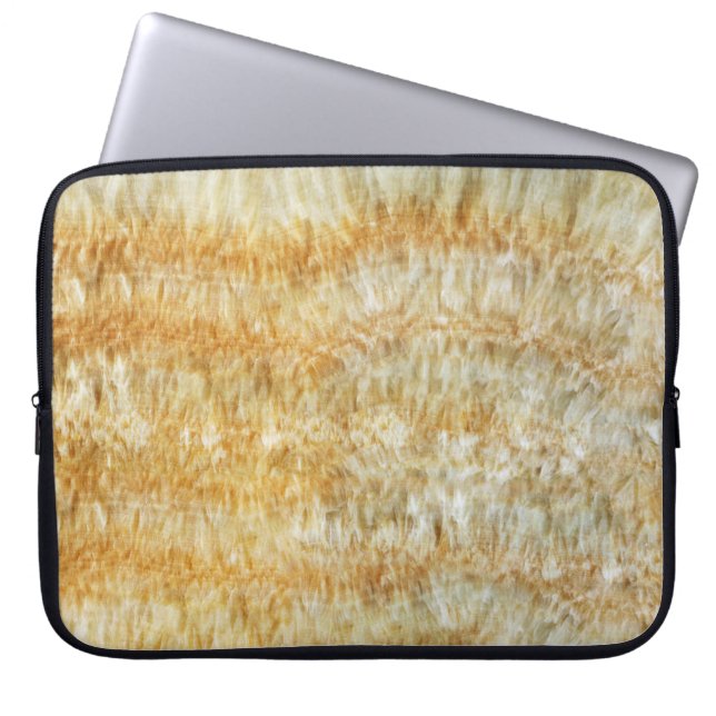 Onyx Stone Pattern Laptop Sleeve (Front)