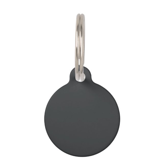 Onyx Top Full Colour Pet Tag (Front)