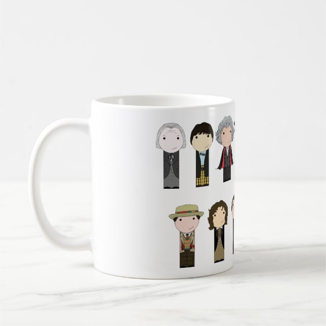 Onze médecins Mug (Gauche)