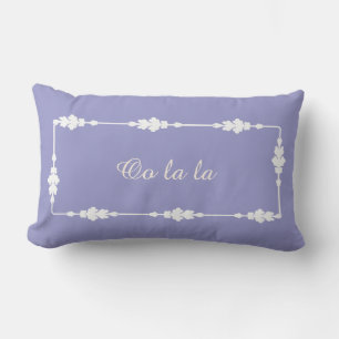 Oo la la! lumbar pillow