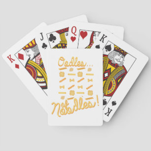 Oodles of Noodles Playing Cards