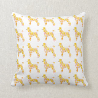Oodles of Poodles Throw Pillow