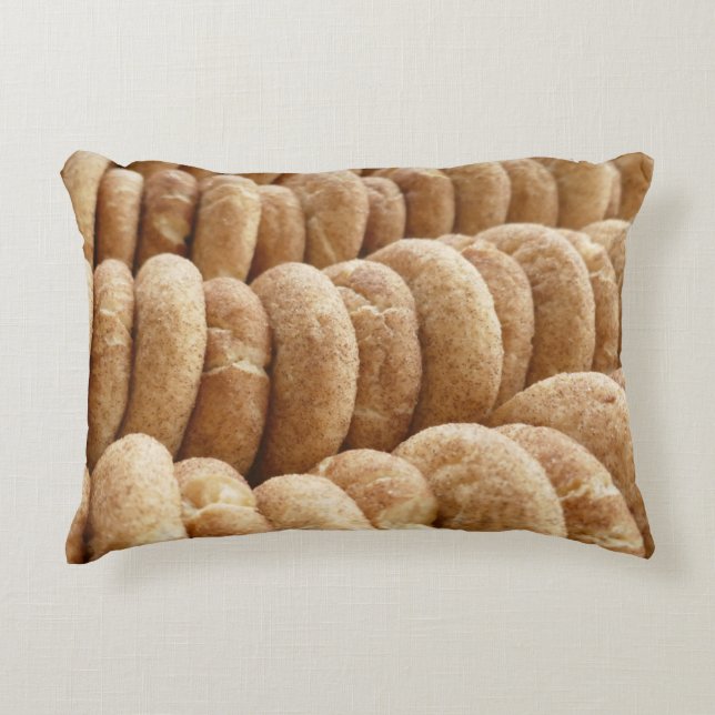 Oodles of Snickerdoodles Accent Pillow (Front)