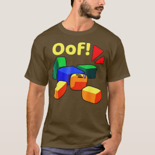 OOF Funny Blox Noob Gamer Gifts For Gamers T Shirt