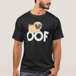 Oof Pug Meme Dog Internet Video Gaming Gamer Men K T-Shirt