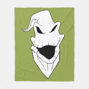 Oogie Boogie   Grinning Face Fleece Blanket