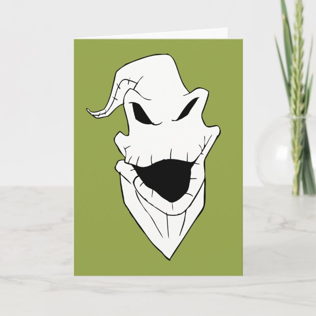 Oogie Boogie | Grinning Face Holiday Card (Front)
