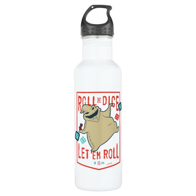 Oogie Boogie | Roll The Dice 710 Ml Water Bottle (Front)