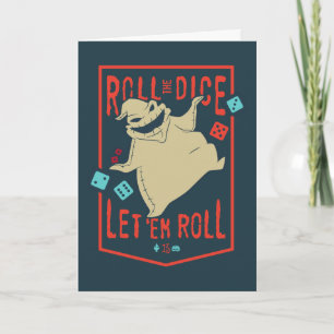 Oogie Boogie   Roll The Dice Holiday Card