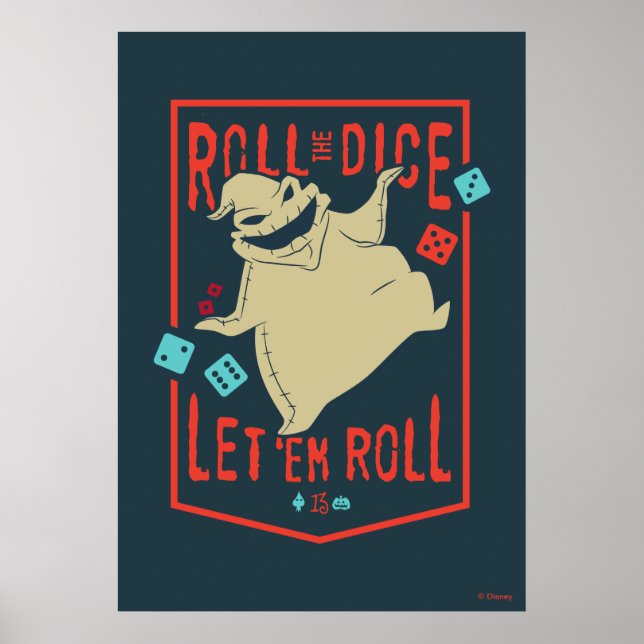 Oogie Boogie | Roll The Dice Poster (Front)