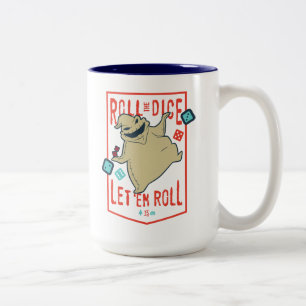 Oogie Boogie   Roll The Dice Two-Tone Coffee Mug