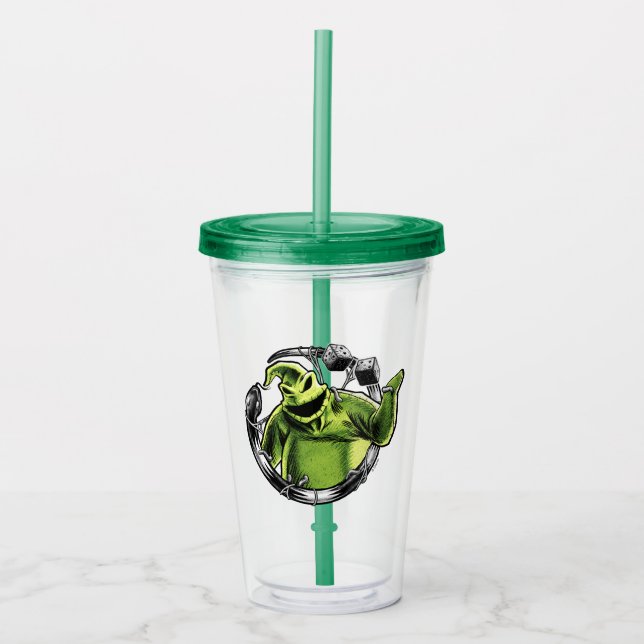 Oogie Boogie | Serpent & Dice Acrylic Tumbler (Front)