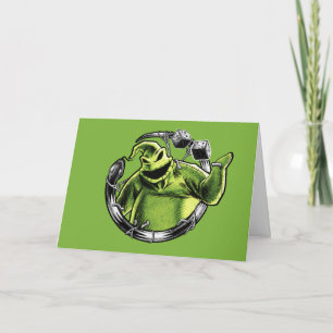 Oogie Boogie Serpent & Dice Card