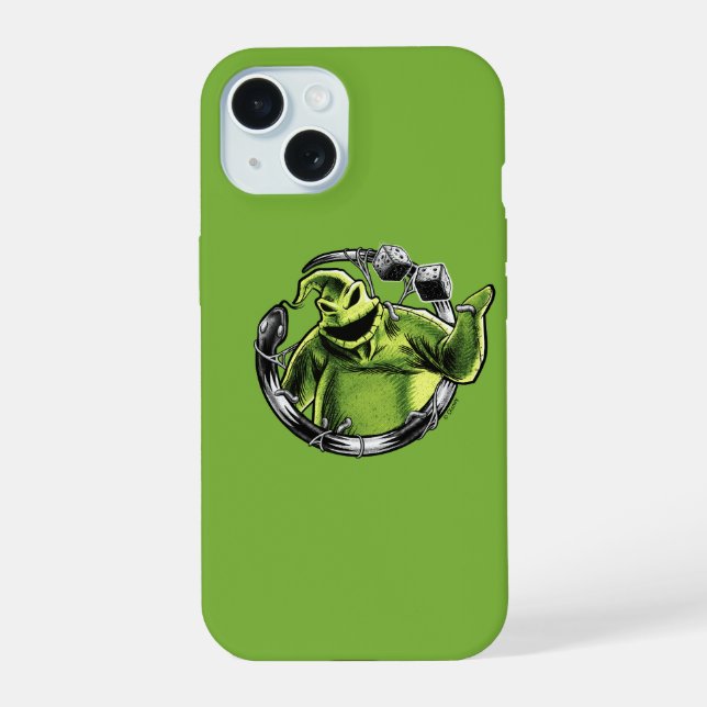 Oogie Boogie | Serpent & Dice iPhone 15 Case (Back)