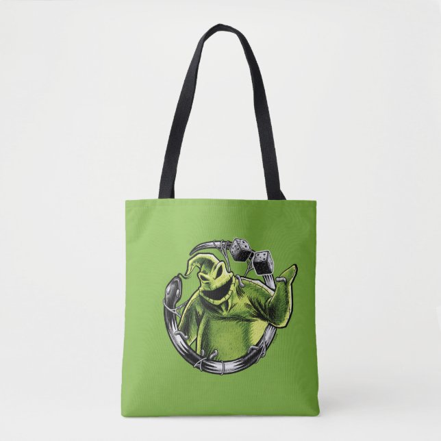 Oogie Boogie | Serpent & Dice Tote Bag (Front)