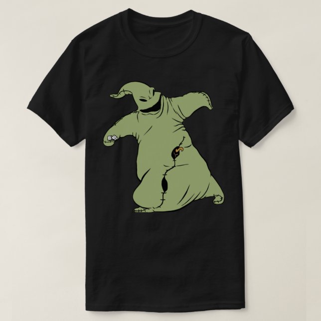 Oogie Boogie Sticker T-Shirt (Design Front)