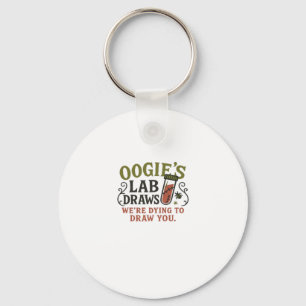 Oogie�s Lab Draws � Funny Halloween Phlebotomist & Keychain