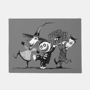 Oogie's Boys   Lock, Shock & Barrel Doormat