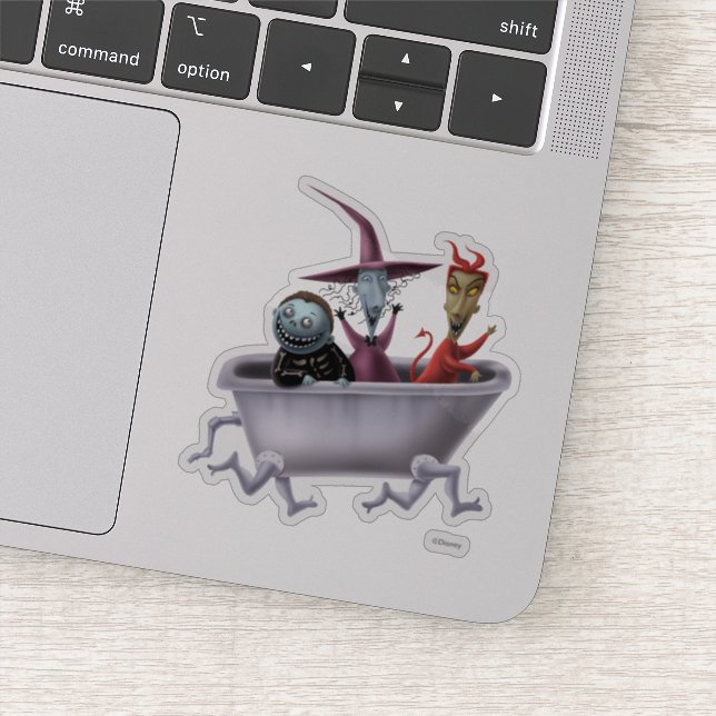 Oogie's Boys | Lock, Shock & Barrel in Bathtub (Detail)