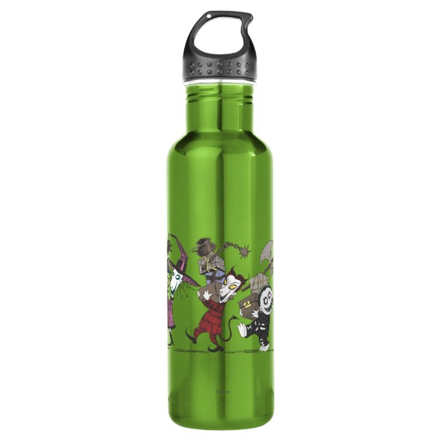 Oogie's Boys | Lock, Shock & Barrel Marching 710 Ml Water Bottle (Front)