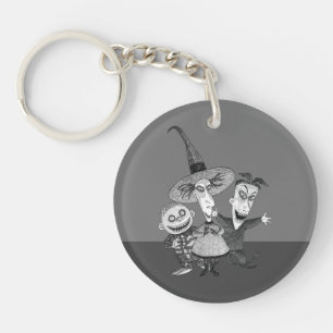 Oogie's Boys   Lock, Shock & Barrel Sketchy Keychain