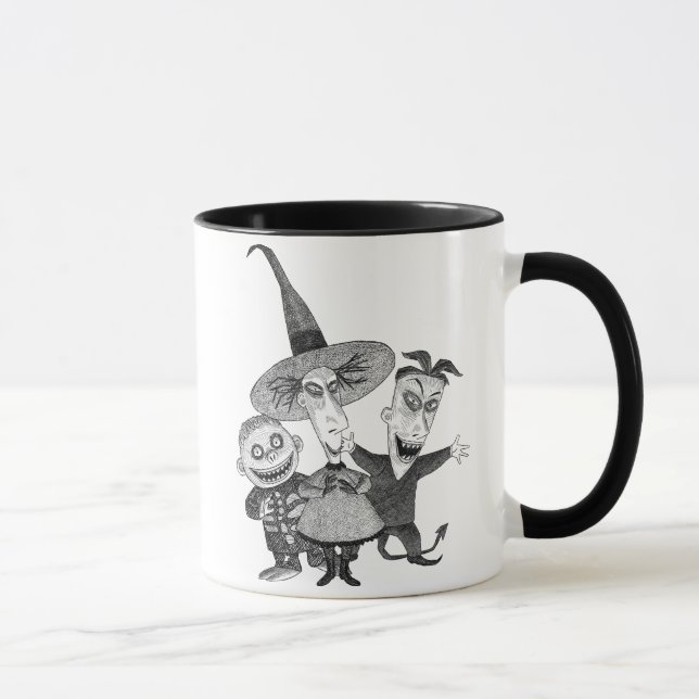 Oogie's Boys | Lock, Shock & Barrel Sketchy Mug (Right)