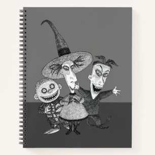 Oogie's Boys   Lock, Shock & Barrel Sketchy Notebook