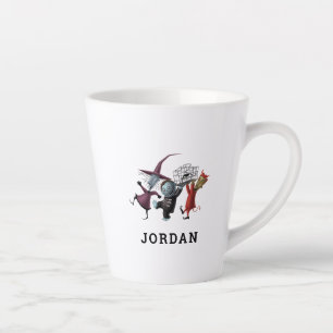 Oogie's Boys   Lock, Shock & Barrel with Cage Latte Mug
