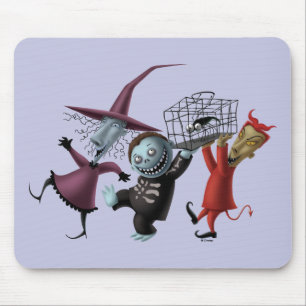 Oogie's Boys Lock, Shock & Barrel with Cage Mouse Pad