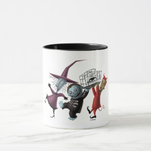 Oogie's Boys   Lock, Shock & Barrel with Cage Mug