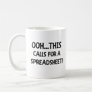 Ooh ceci demande un tableur de café Mug