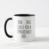 Ooh ceci demande un tableur de café Mug