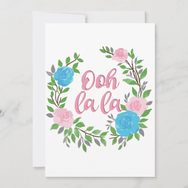 Ooh La La - French Phrases (Front)