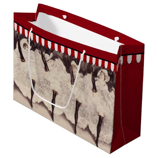 Ooh La La! Large Gift Bag (Front Angled)